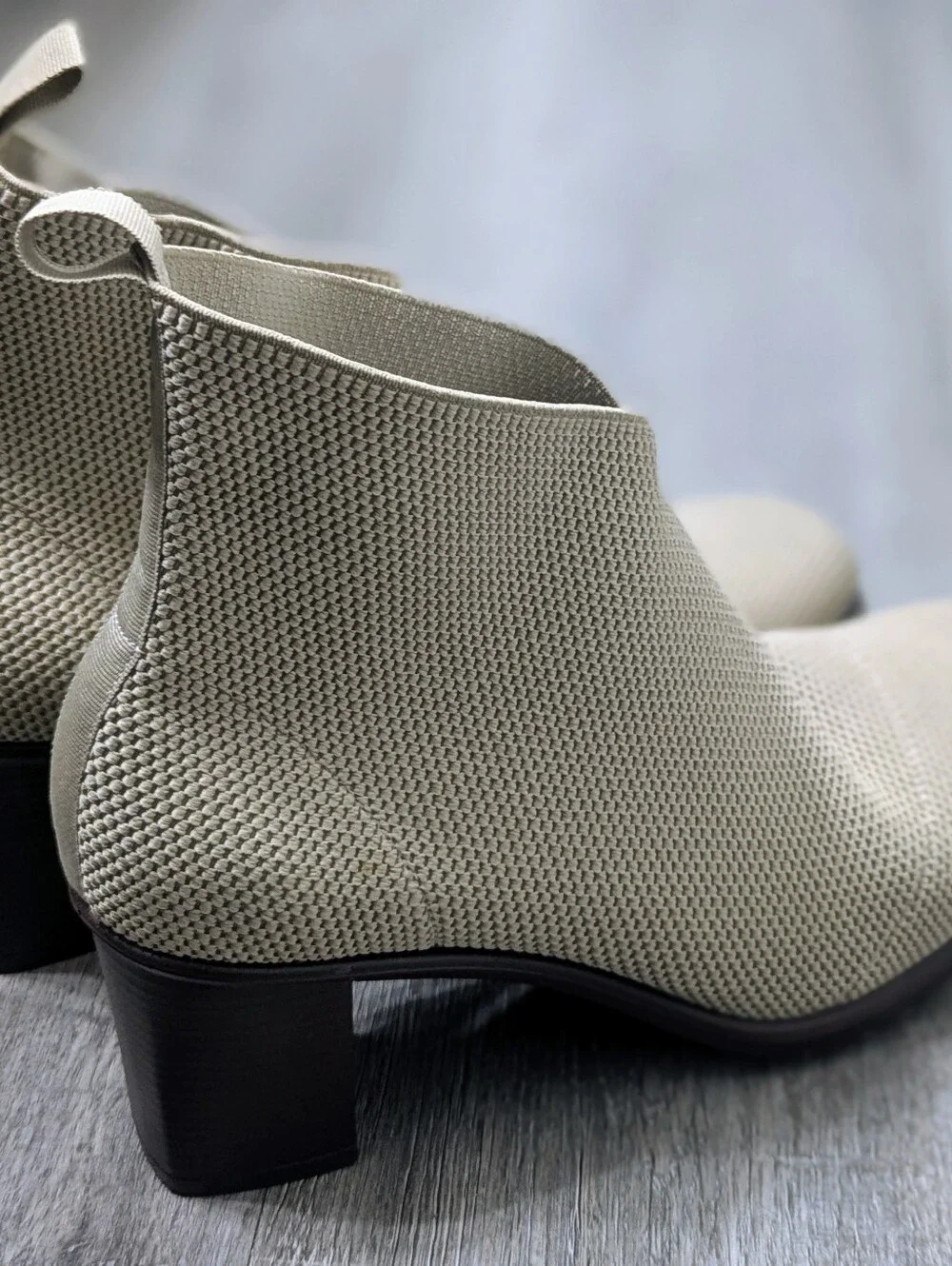 Charleston Shoe Co Beige Ankle Boots NWOT